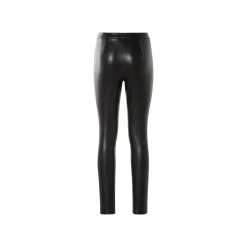esmara® Damen Jeggings, in Lederoptik (schwarz, 38) - B-Ware neuwertig