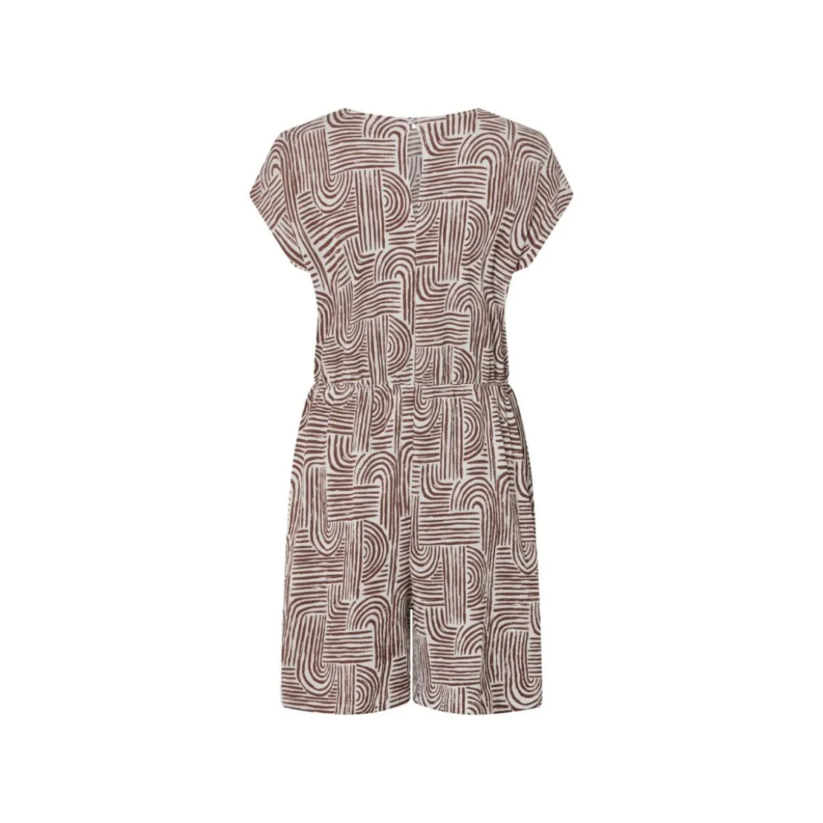 esmara® Damen Jumpsuit (braun/Muster, S(36/38)) - B-Ware neuwertig