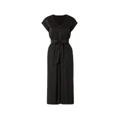 esmara® Damen Jumpsuit, 7/8 Länge (schwarz, 36) - B-Ware neuwertig