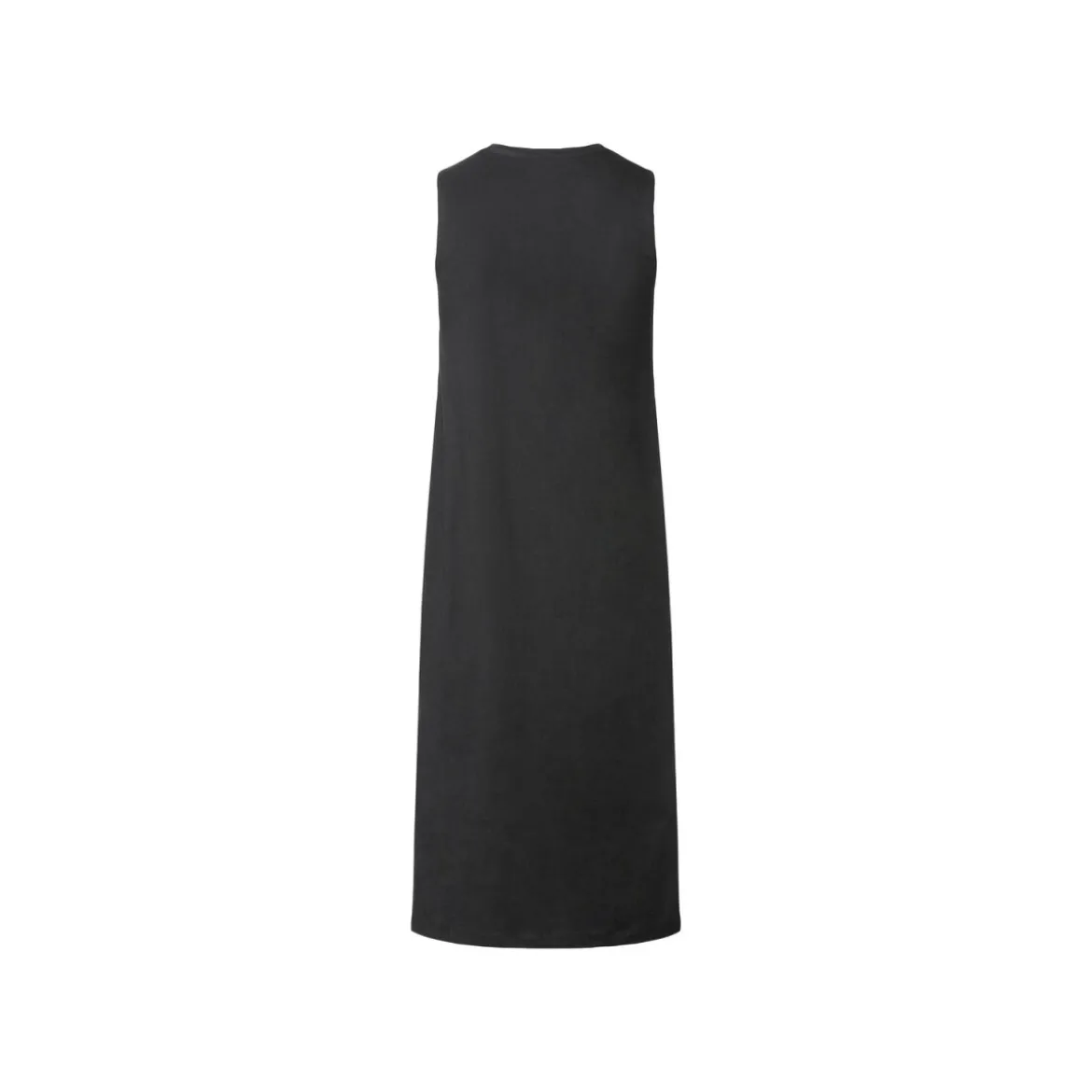 esmara® Damen Kleid mit langen Seitenschlitzen (schwarz, XS (32/34)) - B-Ware sehr gut