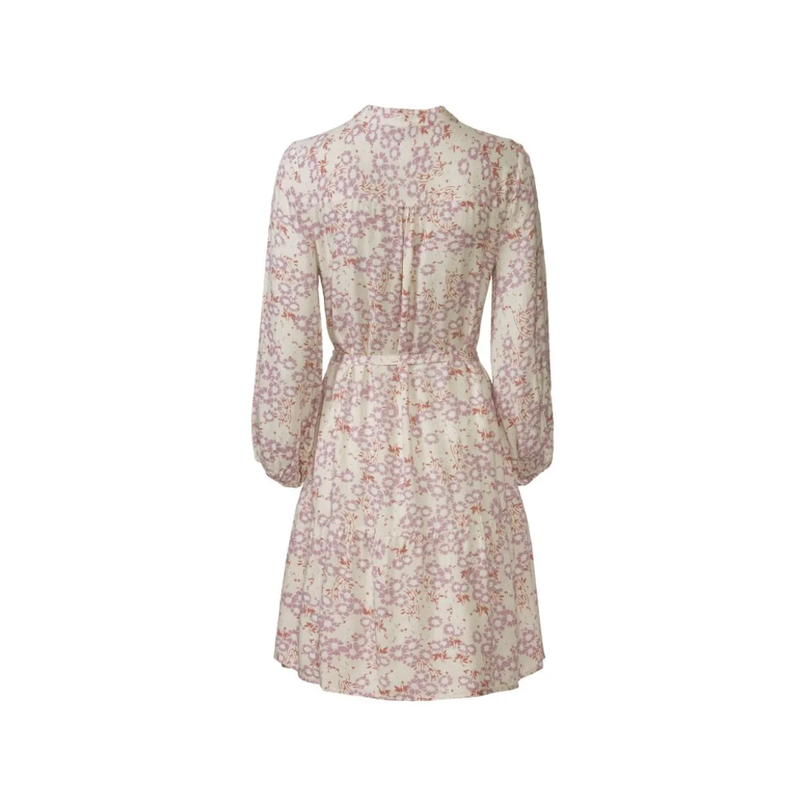 esmara® Damen Kleid mit Volants (rosa, 36) - B-Ware neuwertig