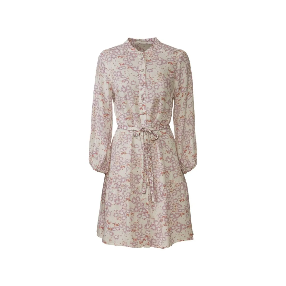 esmara® Damen Kleid mit Volants (rosa, 36) - B-Ware neuwertig