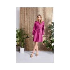 esmara® Damen Kleid, tailliert geschnitten, mit modischem Patch - B-Ware