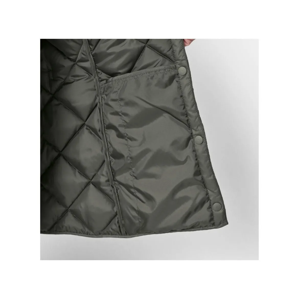 esmara® Damen-Lightweight-Jacke, XS, grün - B-Ware Beschädigt