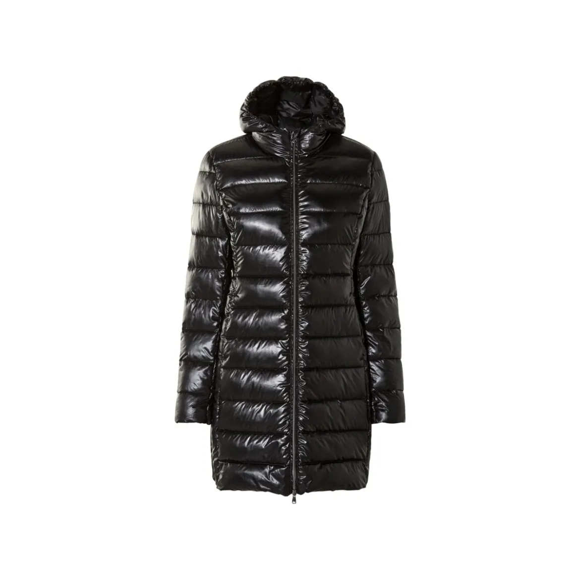 esmara® Damen Lightweight-Mantel, windabweisend (Schwarz, S(36/38)) - B-Ware neuwertig