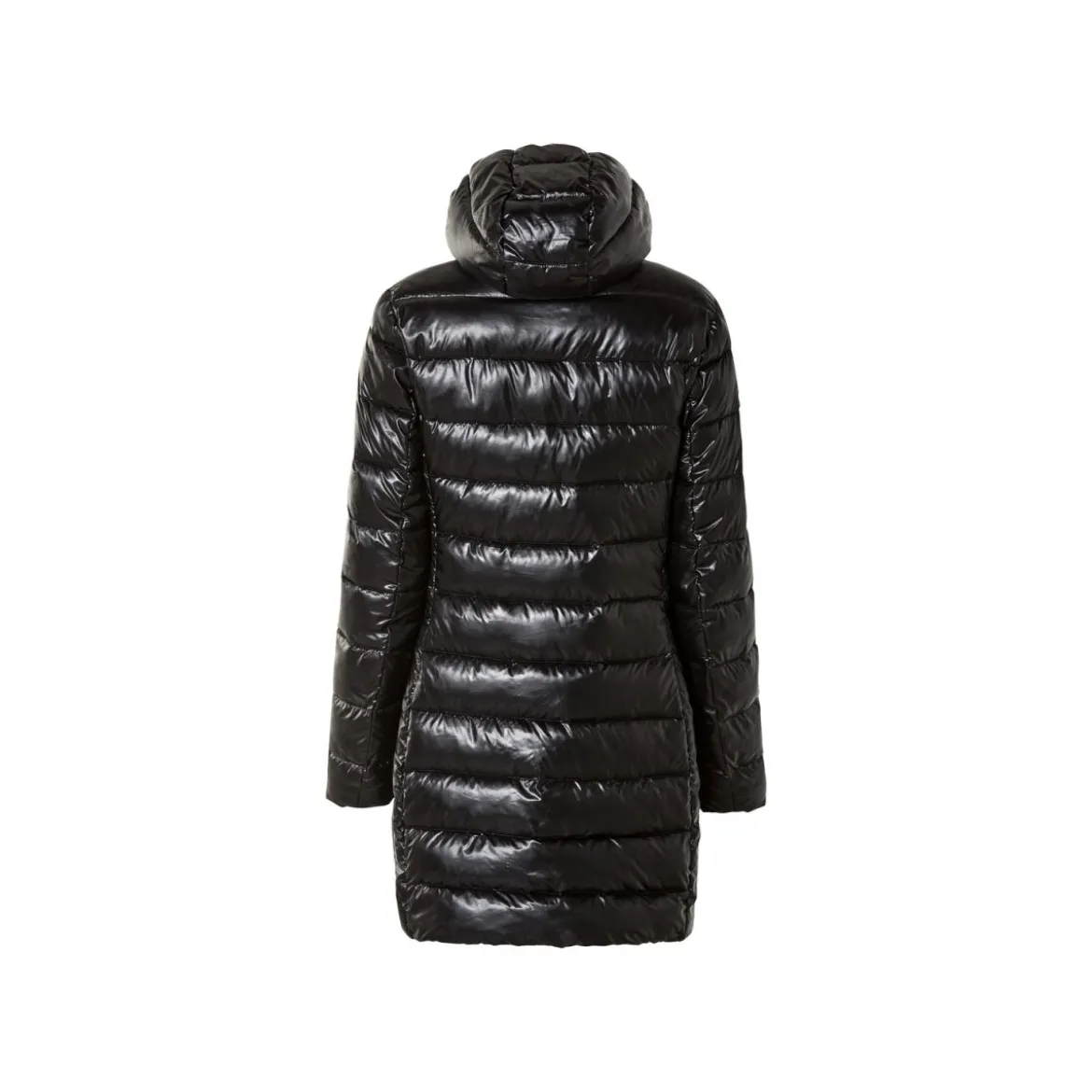 esmara® Damen Lightweight-Mantel, windabweisend (Schwarz, S(36/38)) - B-Ware neuwertig
