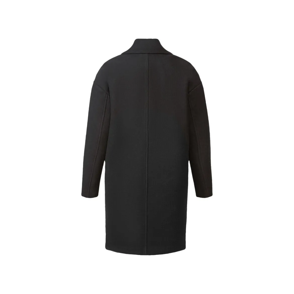 esmara® Damen-Mantel, in Wolloptik, 42, schwarz - B-Ware sehr gut