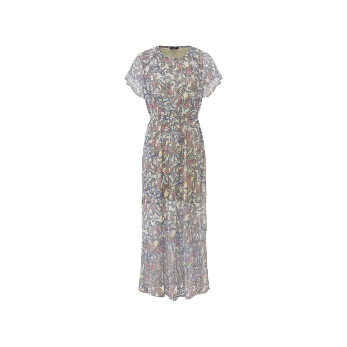 esmara Damen Maxikleid, mit klassischem Paisley-Muster - B-Ware