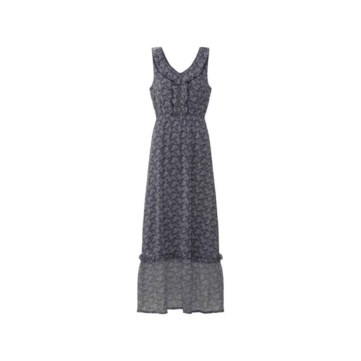 esmara Damen Maxikleid, mit klassischem Paisley-Muster - B-Ware
