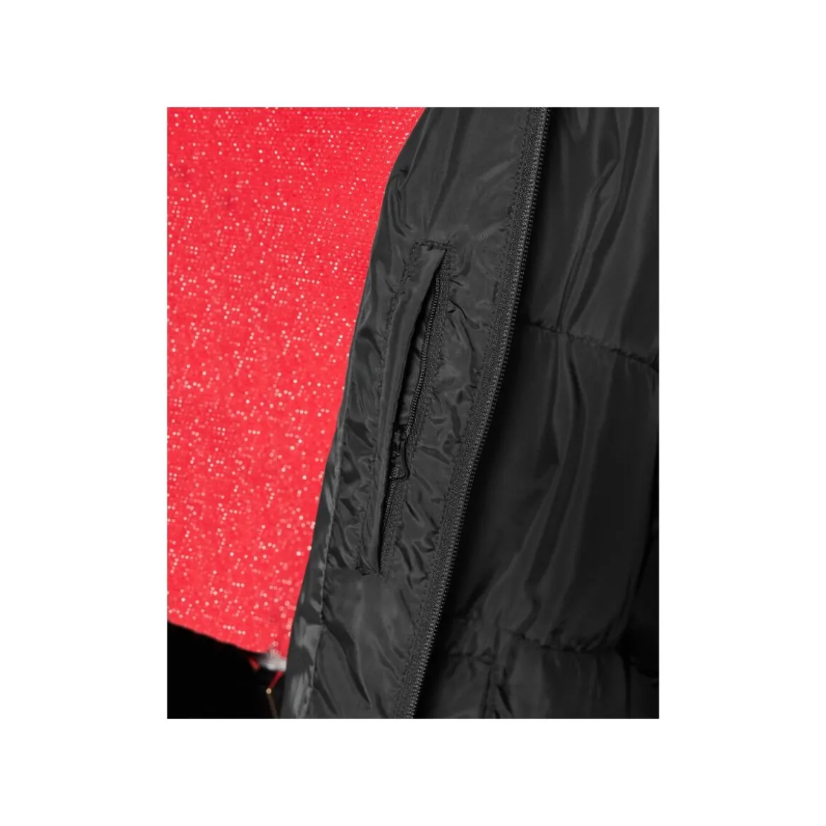 esmara® Damen Maxi-Steppmantel, seitlicher Gehschlitze mit Druckknöpfen - B-Ware
