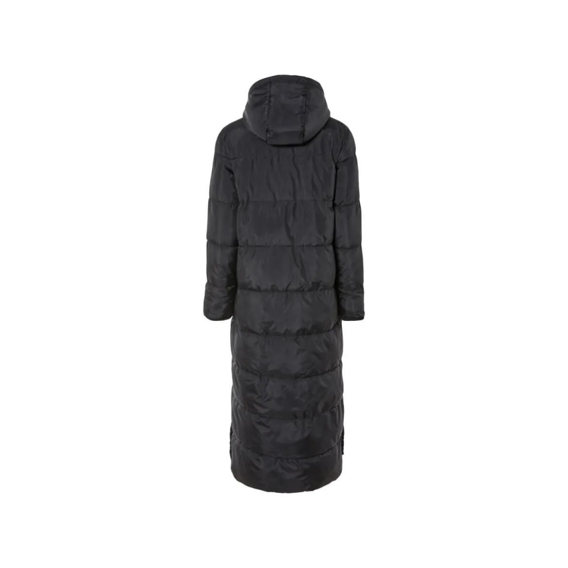 esmara® Damen Maxi-Steppmantel, seitlicher Gehschlitze mit Druckknöpfen - B-Ware