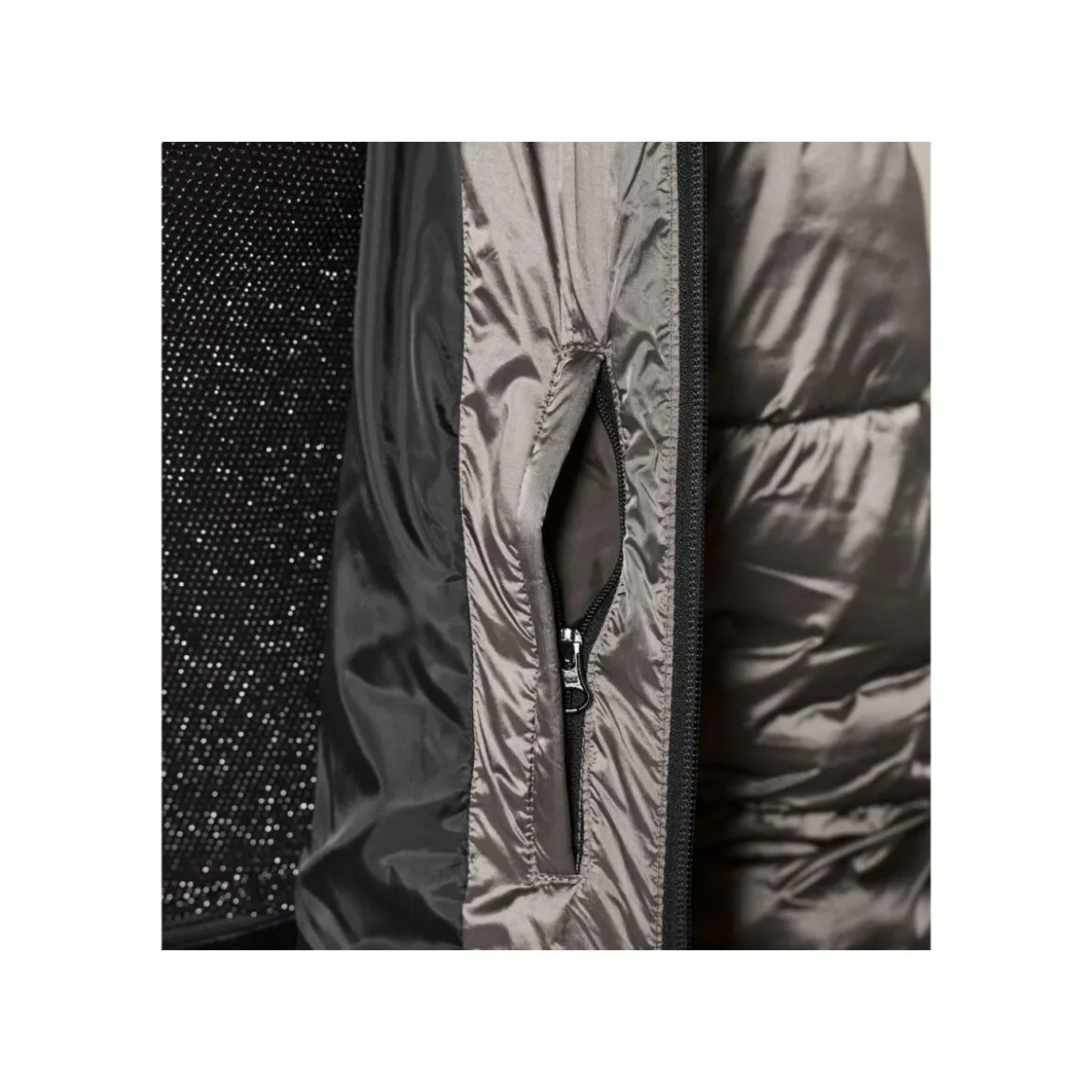 esmara® Damen Maxi-Steppmantel, seitlicher Gehschlitze mit Druckknöpfen - B-Ware