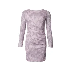 esmara® Damen Mesh-Kleid mit modischem Snake-Print, rosa (M (40/42)) - B-Ware neuwertig