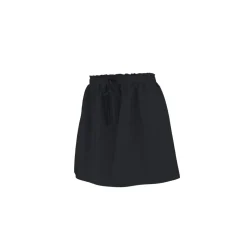 ESMARA® Damen Minirock mit Leinen (Schwarz, S (36/38)) - B-Ware neuwertig
