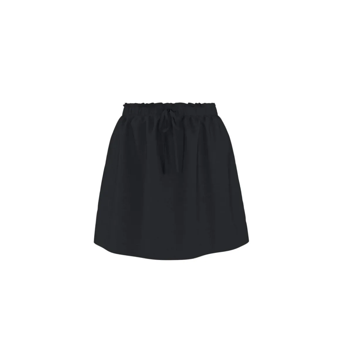 ESMARA® Damen Minirock mit Leinen (Schwarz, S (36/38)) - B-Ware neuwertig
