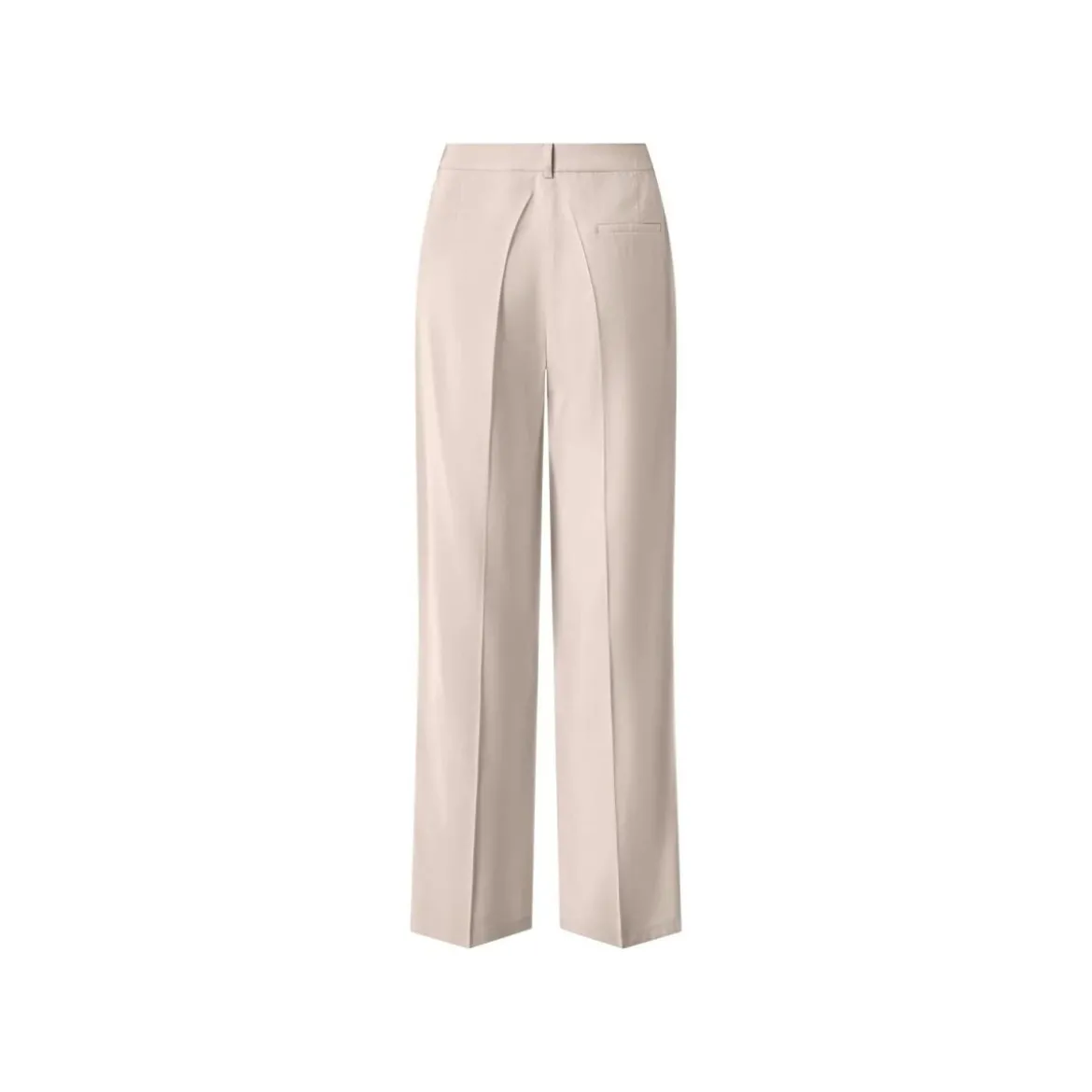 esmara® Damen-Palazzohose, 40, beige - B-Ware neuwertig