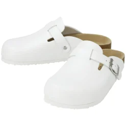 esmara® Damen-Pantoletten, geschlossen, 36, weiß - B-Ware sehr gut