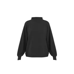 esmara® Damen Premium-Loungewear-Pullover (Schwarz, M(40/42)) - B-Ware neuwertig