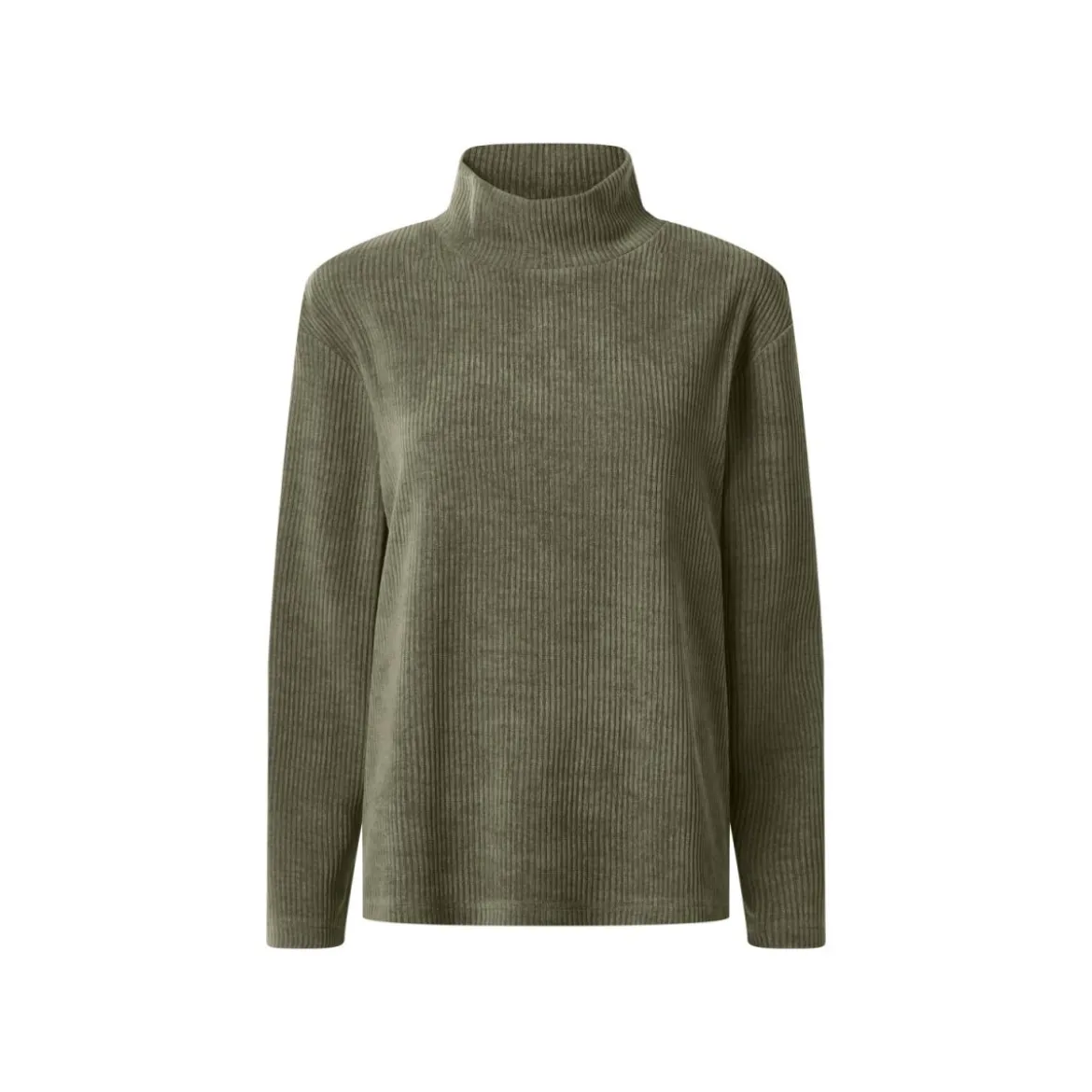 ESMARA® Damen Pullover im Cord-Look (Grün, XS (32/34)) - B-Ware neuwertig