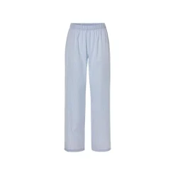 esmara® Damen Pyjama, mit Brusttasche (Blau/Weiß, XS(32/34)) - B-Ware neuwertig
