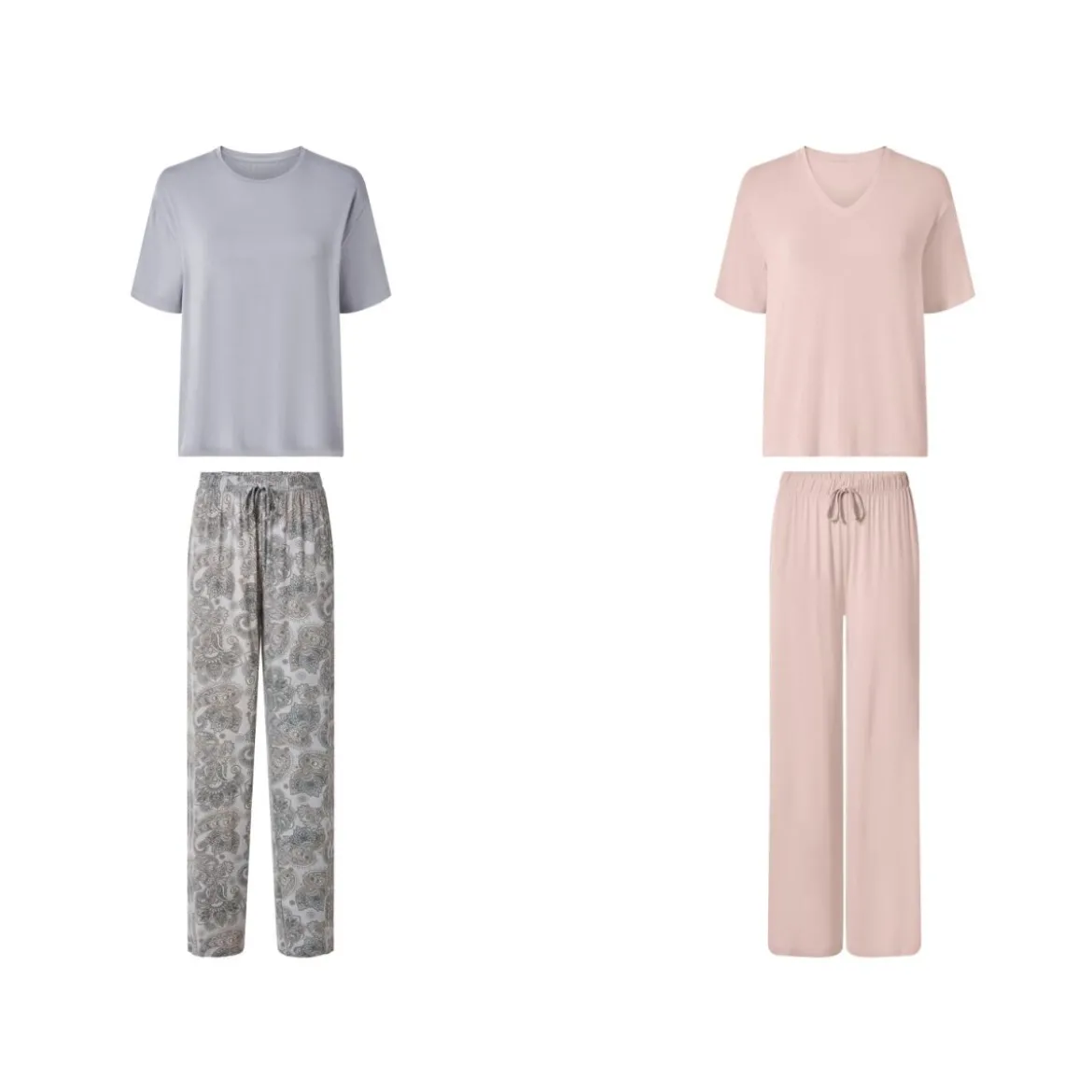 esmara® Damen Pyjama mit Modal - B-Ware