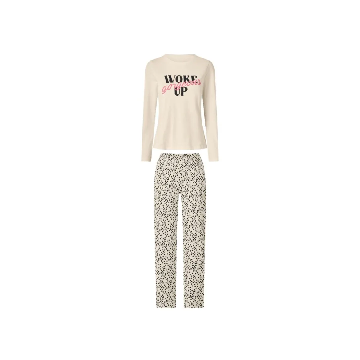 esmara® Damen Pyjama (Weiß, XS(32/34)) - B-Ware neuwertig