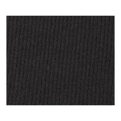 esmara® Damen Rollkragen-Langarmshirts, 2 Stück, gerippt (schwarz/grau, XS(32/34)) - B-Ware neuwertig