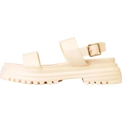 esmara® Damen Sandalen, 39, beige - B-Ware neuwertig