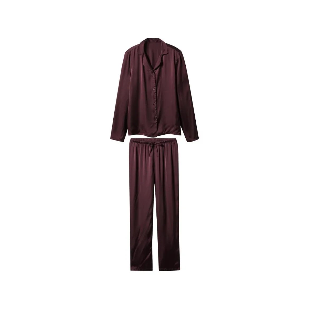 esmara® Damen Satin-Pyjama - B-Ware