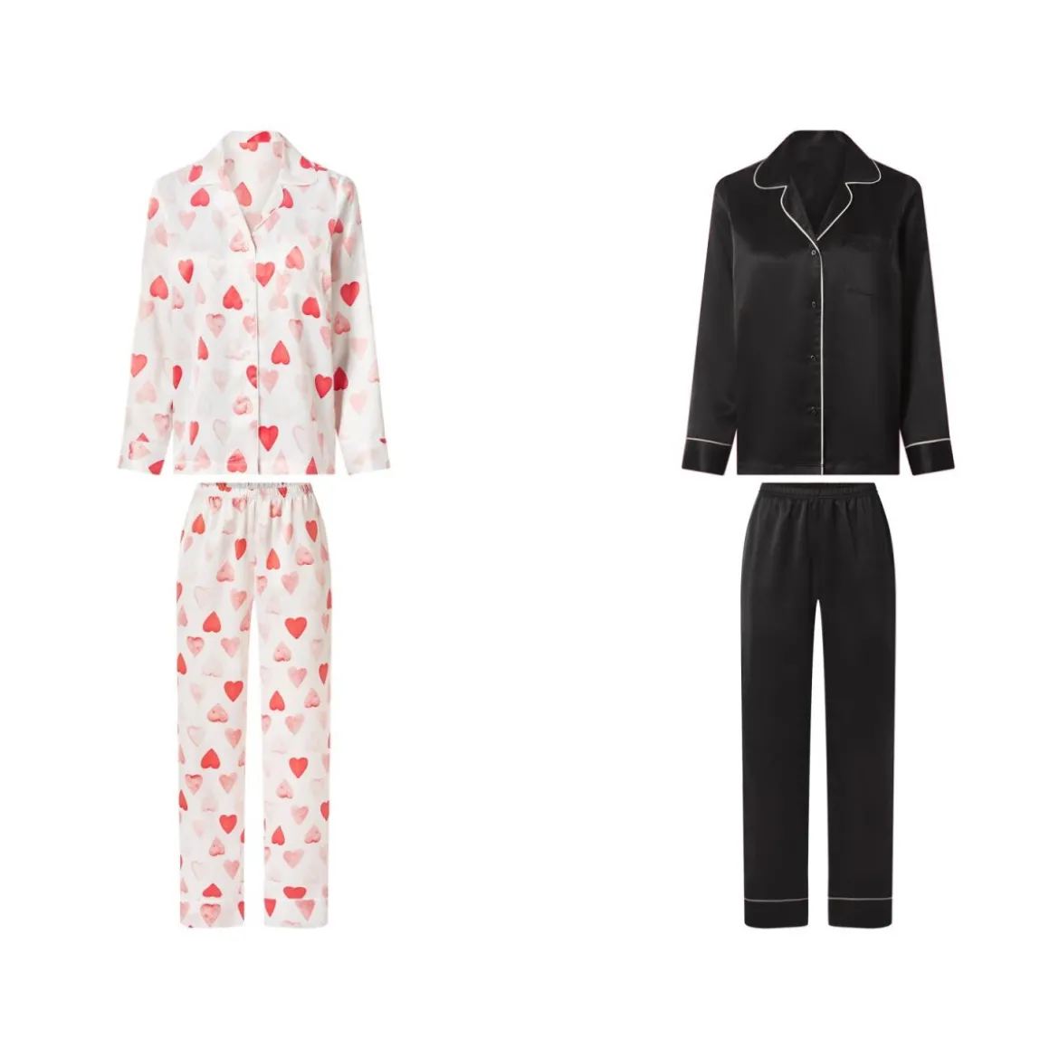 esmara® Damen Satin-Pyjama - B-Ware