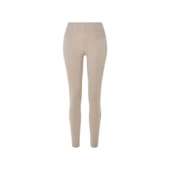 esmara® Damen Shaping-Jeggings, mit hohem Bund (Beige, M(40/42)) - B-Ware neuwertig