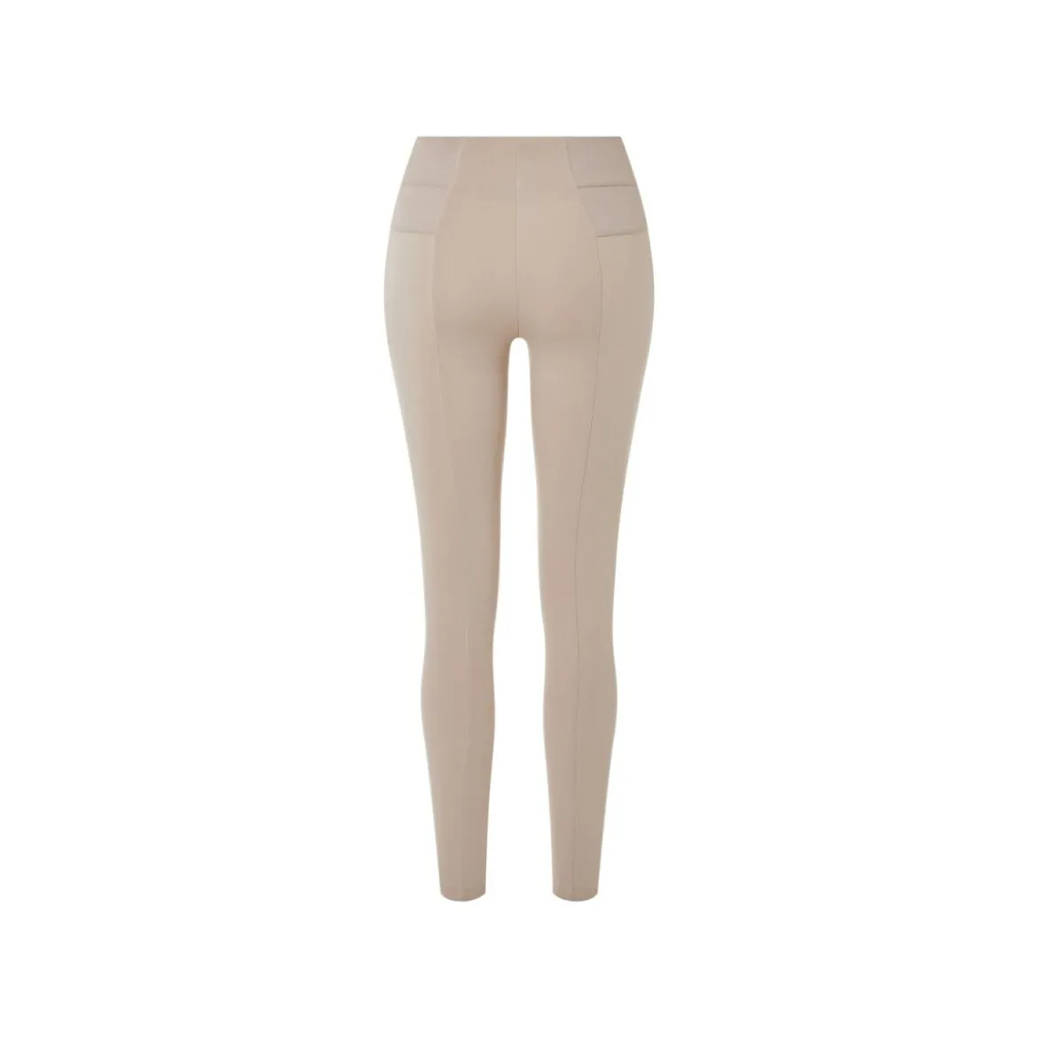 esmara® Damen Shaping-Jeggings, mit hohem Bund (Beige, M(40/42)) - B-Ware neuwertig