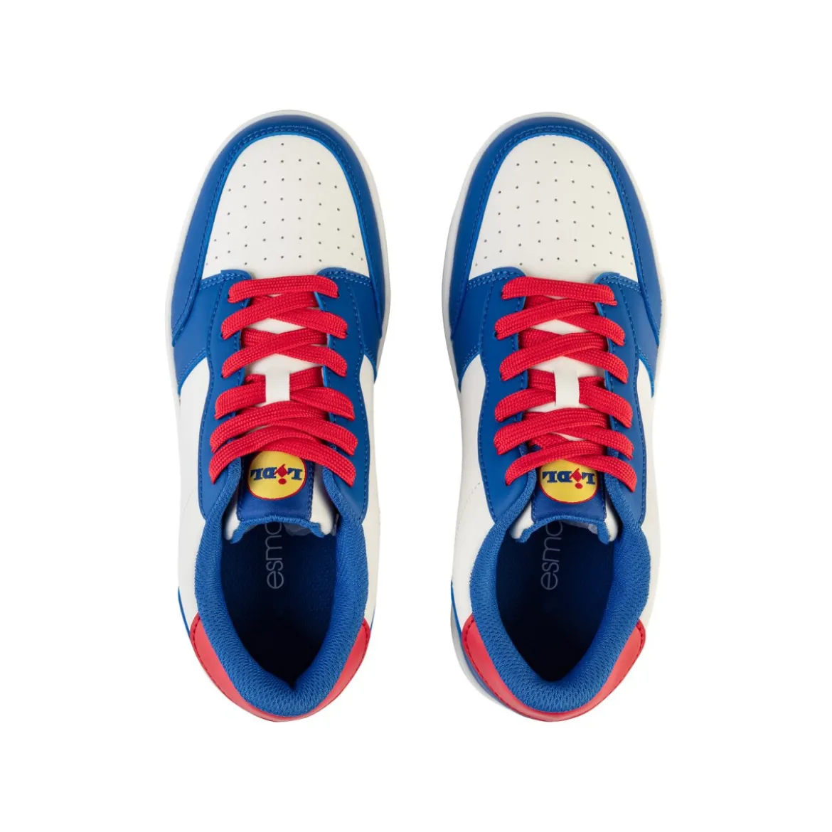 esmara® Damen Sneaker mit Lidl-Print (blau, 38) - B-Ware sehr gut