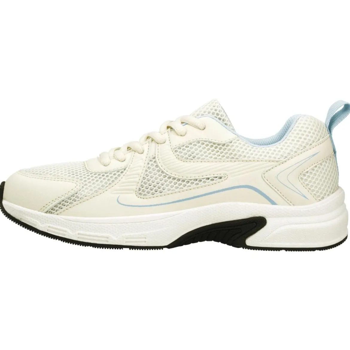 Esmara® Damen Sneaker, 38, weiß/hellblau - B-Ware sehr gut