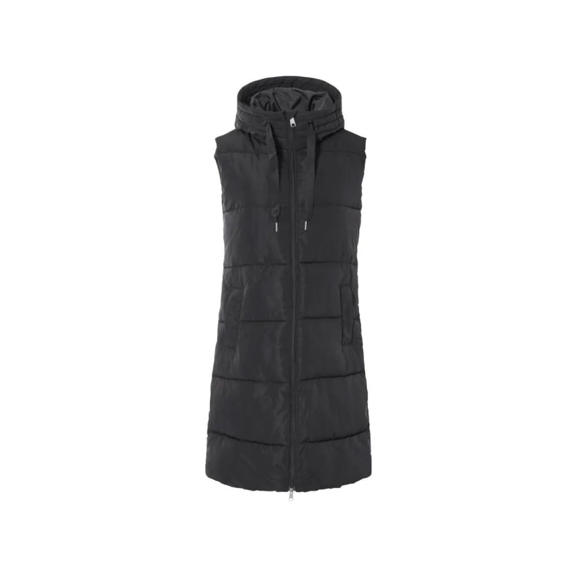 esmara® Damen Steppweste, wasserabweisendes Obermaterial (schwarz, XS(32/34)) - B-Ware neuwertig