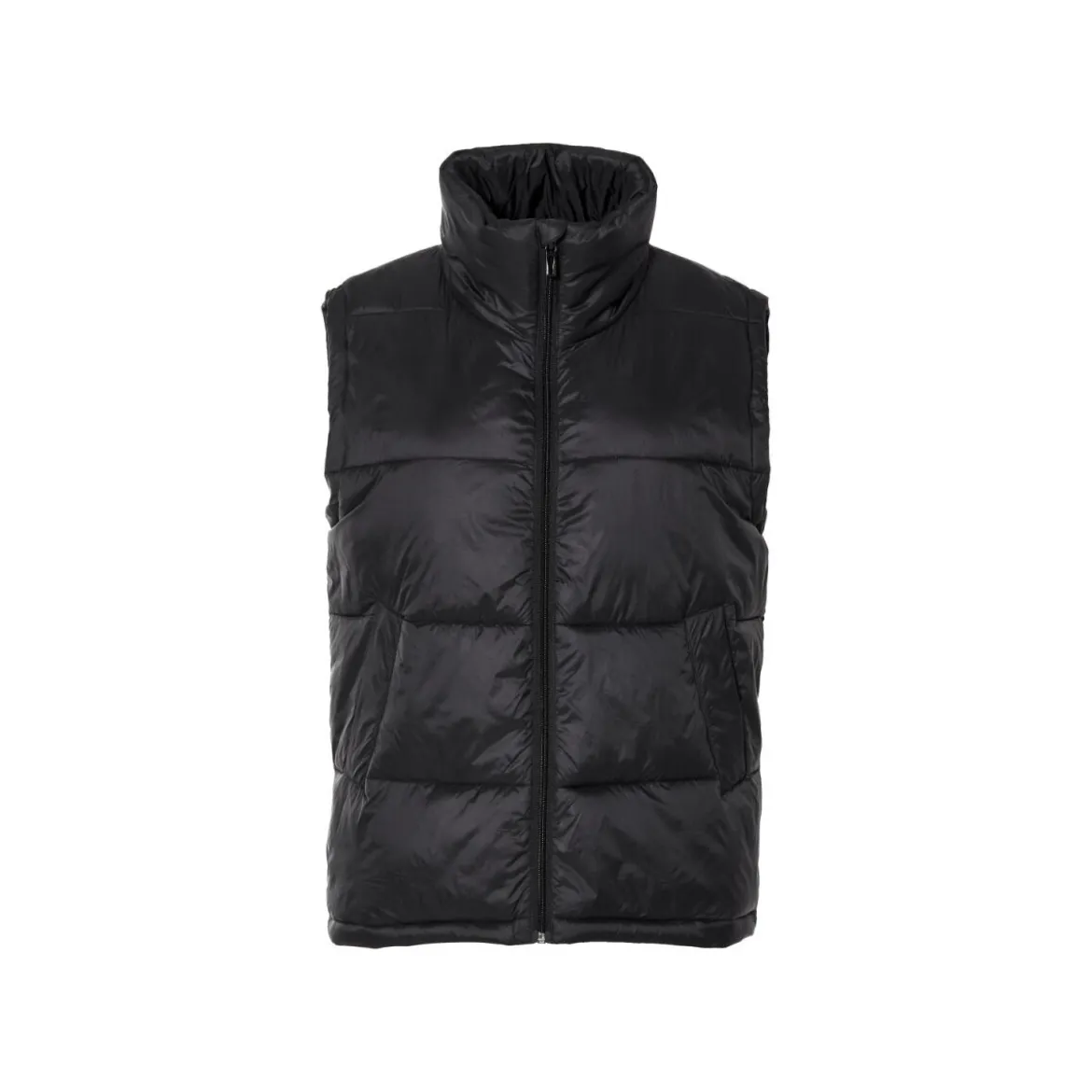 esmara® Damen Steppweste, wasserabweisendes Obermaterial (Schwarz, S(36/38)) - B-Ware neuwertig