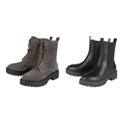 esmara® Damen Stiefeletten aus Leder - B-Ware