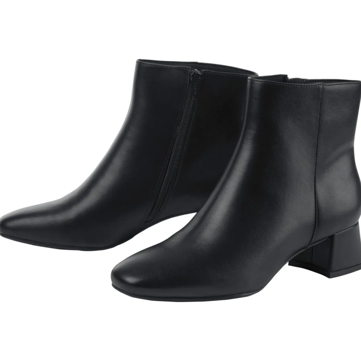 esmara® Damen Stiefeletten, mit seitlichen Reißverschlüssen - B-Ware