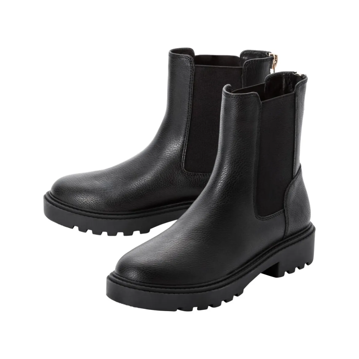 esmara® Damen Stiefeletten, profilierte Laufsohle (Chelsea, 36) - B-Ware sehr gut
