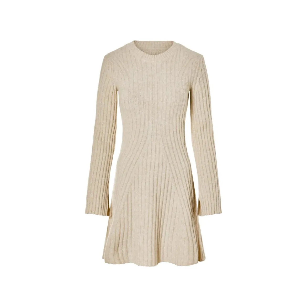 esmara® Damen Strickkleid, mit Schlitzen an den Ärmeln - B-Ware
