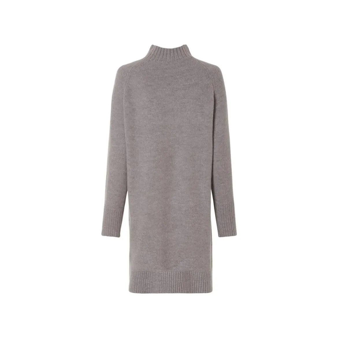 esmara® Damen Strickkleid mit Seitenschlitzen (grau, XS(32/34)) - B-Ware neuwertig
