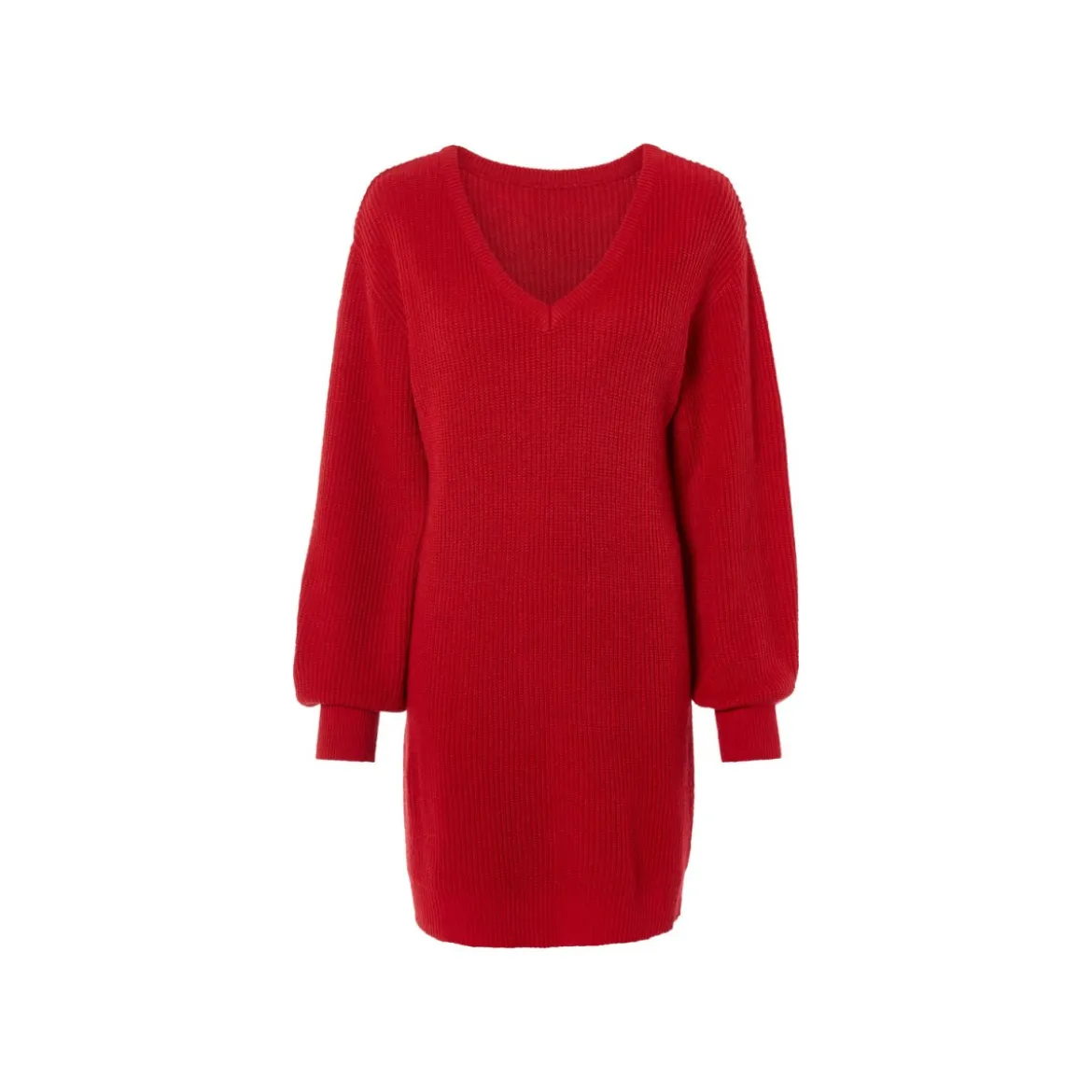 esmara® Damen Strickkleid mit Wollanteil - B-Ware