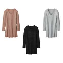 esmara® Damen Strickkleid Rippe - B-Ware