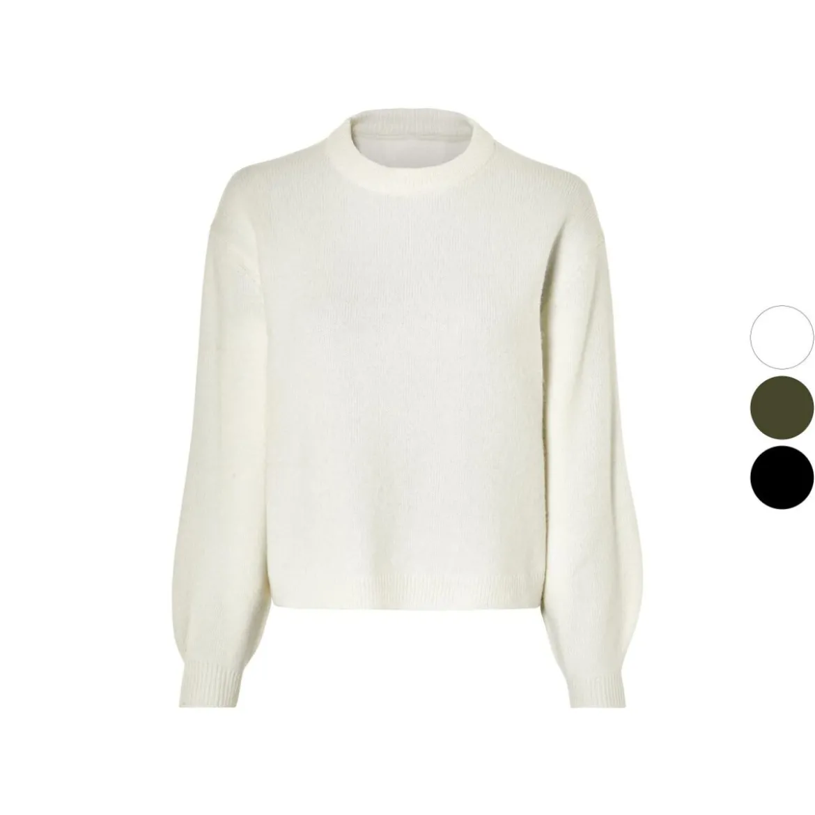 esmara® Damen Strickpullover, mit Wollanteil - B-Ware