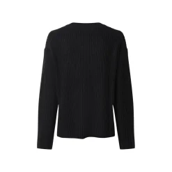esmara® Damen Strickpullover (Schwarz, M(40/42)) - B-Ware neuwertig