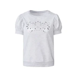 esmara® Damen Sweatshirt, mit modischer Lochstickerei - B-Ware