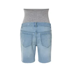 esmara® Damen Umstands-Jeansshorts mit hohem Baumwollanteil (hellblau, 34) - B-Ware neuwertig