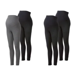 ESMARA® Damen Umstandsleggings, 2 Stück, extrahoch geschnitten - B-Ware