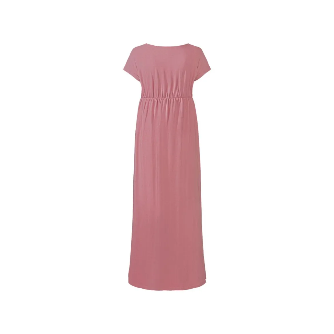 esmara Damen Umstands-Maxikleid, mit Gummizug in der Taille - B-Ware