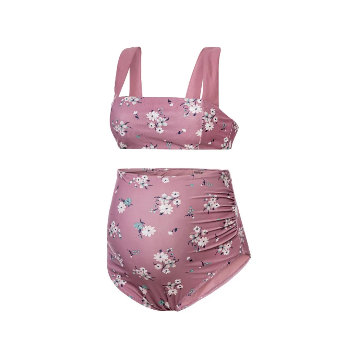 esmara Damen Umstandstankini / Badeanzug, mit elastischem Unterbrustband - B-Ware